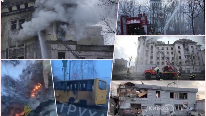 Ushtria ruse kryen sulm të madh me raketa mbi kryeqytetin ukrainas – aeroplanët e kishin cak Kievin dhe rajonin përreth