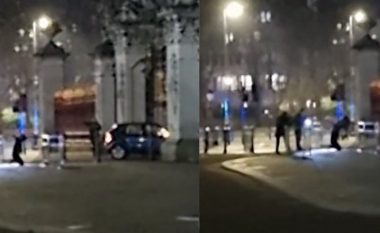 Një veturë përplaset në portën e pallatit Buckingham në Londër, forca të shumta të policisë arrestojnë shoferin