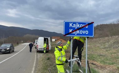 Aliu: Në veri dhe në tërë territorin e Kosovës, do t'i largojmë të gjitha shenjat që janë në cirilikë