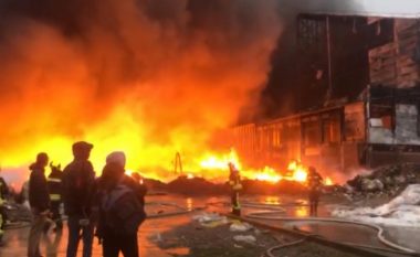 Vihet nën kontroll zjarri në Parkun e Biznesit në Drenas