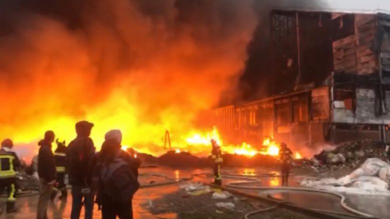 Vihet nën kontroll zjarri në Parkun e Biznesit në Drenas