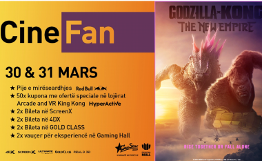 Godzilla x Kong: The New Empire vjen në CineStar Megaplex