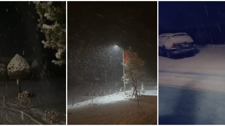 Dimër në pranverë, bora mbulon Kosovën