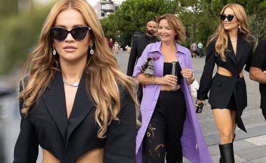 Rita Ora zbulon disa 'kritika' në shqip që ia thotë nëna e saj