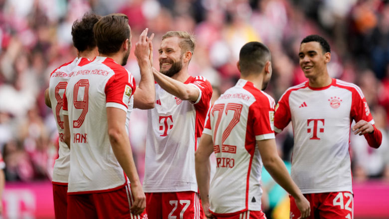 Harry Kane realizon het-trik, Bayerni i pamëshirshëm ndaj Mainzit duke ia shënuar tetë gola