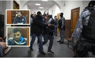 Të dyshuarit për vrasjet masive thuhet se kanë pranuar krimin, publikohen pamjet e para të tyre nga gjykata në Moskë
