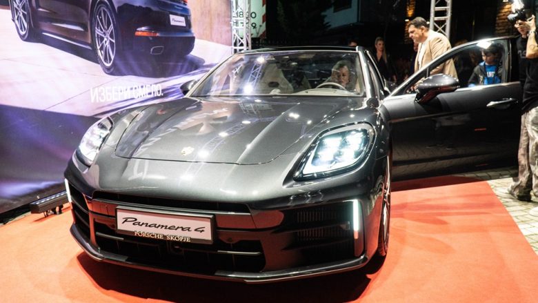 Elegancë ikonike në rrugët e Maqedonisë – promovohet Porsche Panamera e re