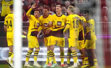 Dortmund fiton pas 11 ndeshjeve ndaj Bayernit, verdhezinjtë triumfojnë me rezultat të pastër në Allianz Arena
