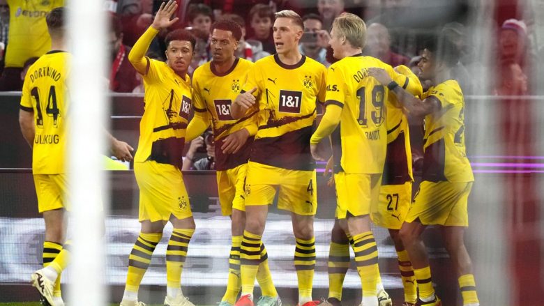 Dortmund fiton pas 11 ndeshjeve ndaj Bayernit, verdhezinjtë triumfojnë me rezultat të pastër në Allianz Arena