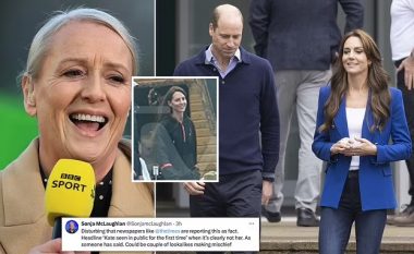 “Është qartë e dukshme që ajo nuk është Kate”, gazetarja e BBC-së nxit spekulimet se kanë përdorur një sozi të Princeshës së Uellsit në video