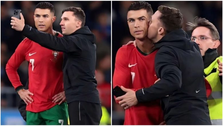 “Shpirti im nuk do të ishte i qetë nëse nuk do ta kisha bërë”, tifozi slloven zbulon detajet pasi që puthi Ronaldon