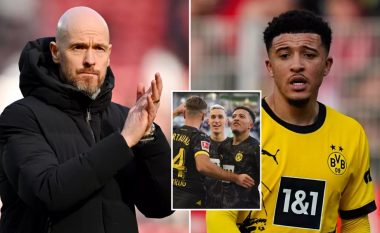 Dortmund përgatit ‘planin sekret’ – ofron tre lojtarë tek Man Utd në këmbim të kartonit të Sanchos