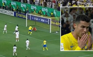 Tifozët nuk po e besojnë huqjen e madhe të Ronaldos – ai dështoi të shënojë nga tre metra