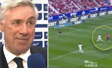 “Ai na jep shumë mundësi” – Ancelotti tregon sulmuesin e Real Madridit i cili mund të luajë kudo
