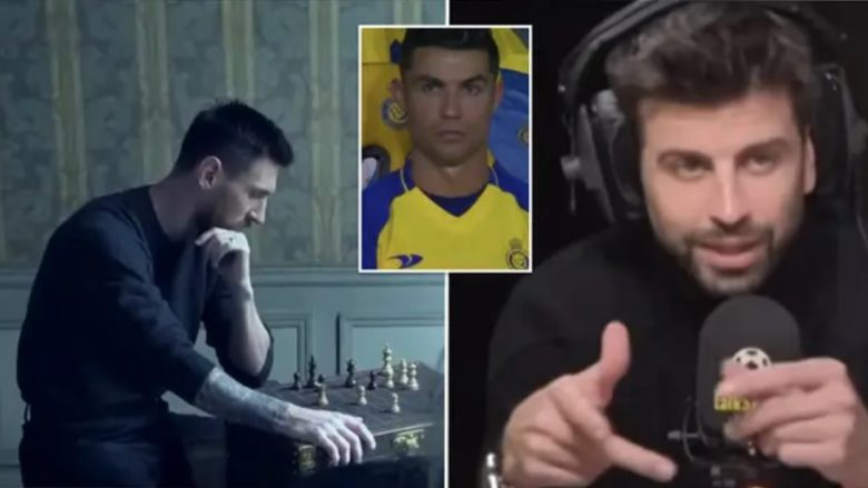 Pique zbulon nëse Messi është interesuar ndonjëherë për rivalitetin me Ronaldon