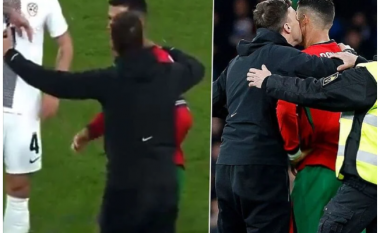 Tifozi slloven e puthi Ronaldon në mes të fushës, por ‘selfie’ me portugezin do t'i kushtojë shtrenjtë
