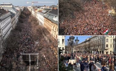 Hungarezët kanë humbur durimin me Orbanin: Mijëra njerëz protestojnë në Budapest, një parti e re po përgatitet