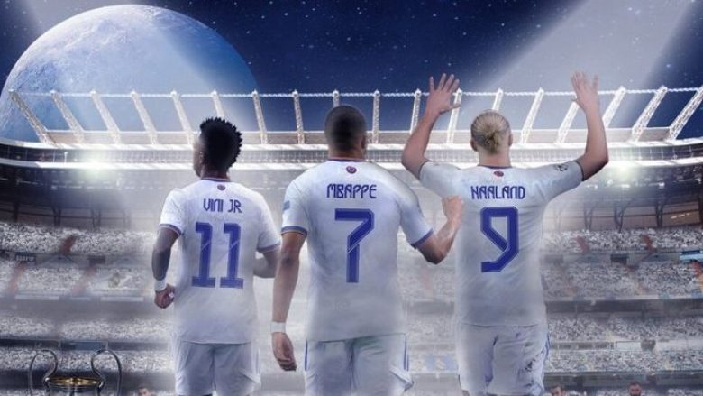 Si mund të luajë Real Madridi me Haaland, Mbappe dhe Vinicius në një skuadër