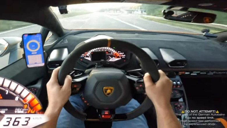 Ky Lamborghini thuhet se e bën që shpejtësia 363 km/h “të duket e lehtë” në një autostradë