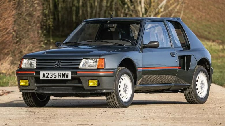 Një Peugeot 205 i vitit 1984 është shitur rreth 265,000 euro