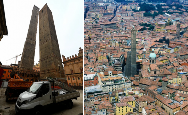 Italia ka një tjetër kullë të pjerrët por ekziston rreziku se ajo mund të shembet