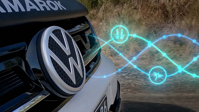Si i mban larg kangurët logo e re e veçantë nga Volkswagen