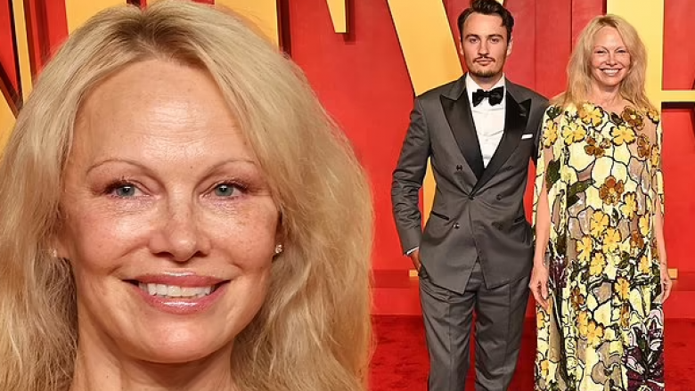 Pamela Anderson tërhoqi vëmendje me dukjen natyrale në festën e Oscars