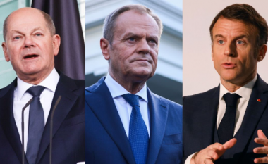 Udhëheqësit e Gjermanisë, Francës dhe Polonisë takohen në Berlin për të diskutuar rreth mbështetjes për Ukrainën