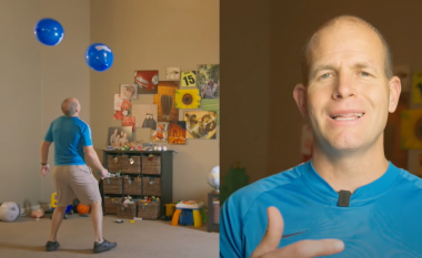 Burri nga Idaho thyen rekord botëror duke goditur balonat me kokë dhe duke i mbajtur ata në ajër