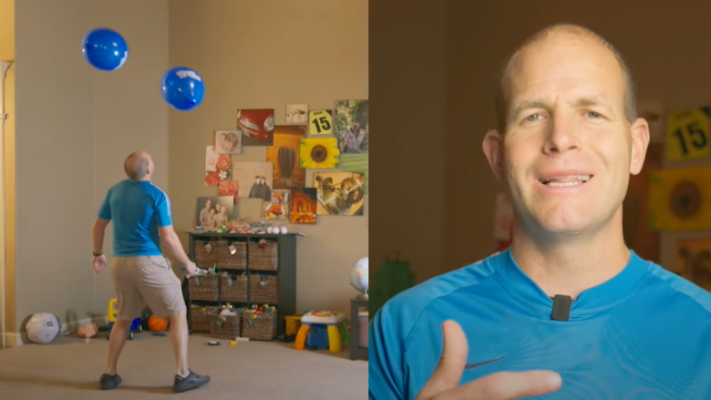 Burri nga Idaho thyen rekord botëror duke goditur balonat me kokë dhe duke i mbajtur ata në ajër