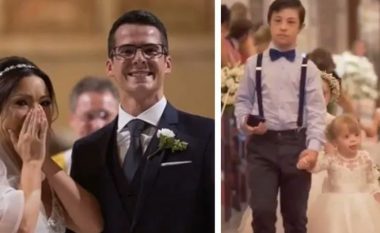 Dasmorët e vegjël e bënë nusen të qajë – videoja u bë hit në rrjetet sociale
