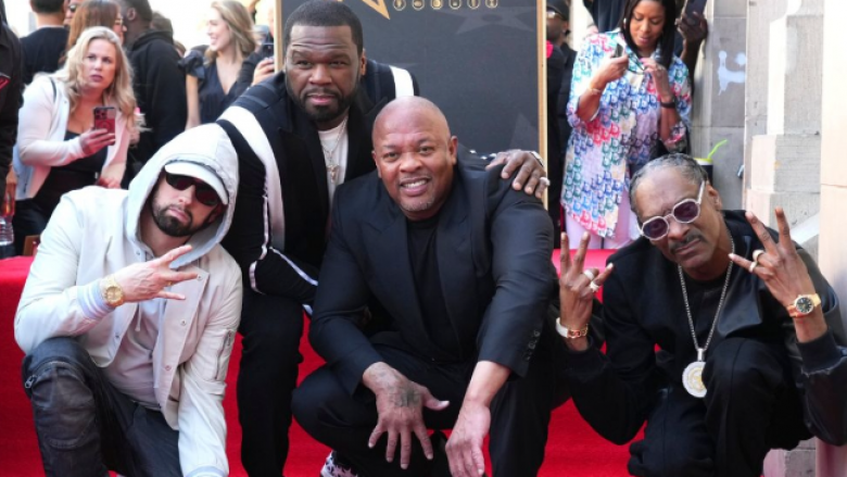 Ikona e hip-hopit, Dr. Dre nderohet me yll në “Hollywood Walk of Fame”