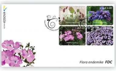 Katër bimët e rrezikuara nga zhdukja në Kosovë paraqiten në pullat postare
