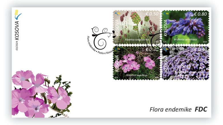 Katër bimët e rrezikuara nga zhdukja në Kosovë paraqiten në pullat postare