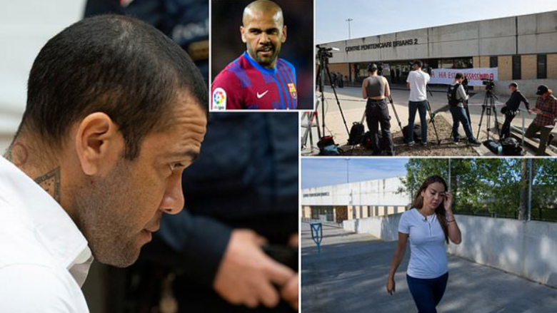 Dani Alves u lirua nga burgu në Spanjë, mblodhi një milion euro dhe pagoi me kusht