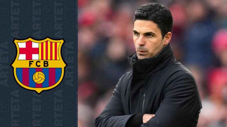 Barcelona ka kontaktuar edhe me Artetan për postin e trajnerit