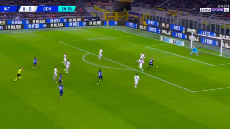 Kristjan Asllani e kalon Interin në epërsi me një super gol
