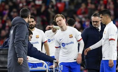Pas lëndimit të Pedrit dhe De Jong, Barcelona merr një tjetër goditje të rëndë