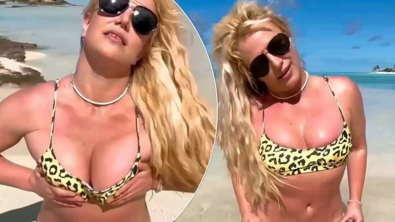 Britney Spears publikon një video provokative në Instagram, gjatë një arratisjeje tropikale