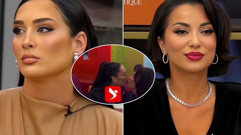 Puthje në buzë mes Erjola Doçit dhe Roza Latit në Big Brother