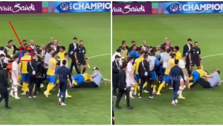 Përleshje e ashpër mes lojtarëve të Al Nassr dhe Al Ain – Ronaldo në qendër të saj
