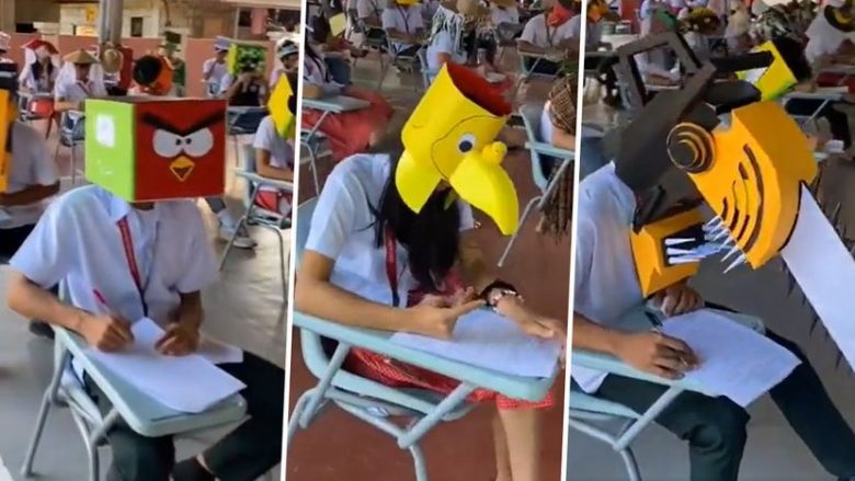 Studentëve iu kërkua të vendosnin maska ​​që të mos kopjonin – rezultati ishte një sukses i plotë në Filipine