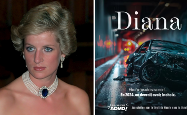 Një reklamë morbide e cila improvizon aksidentin me veturë ku vdiq Princesha Diana, ka tmerruar publikun