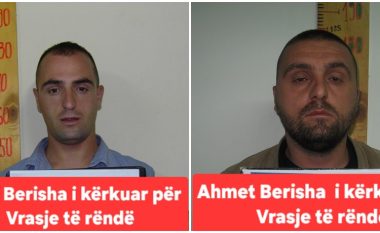Policia publikon fotot e vëllezërve Berisha që kërkohen si të dyshuar për vrasjen e dy personave në Prishtinë