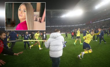 “Më ndaloi zemra për një minutë”, e dashura e futbollistit të Fenerbahçes tregon për momentin kaotik në fushë