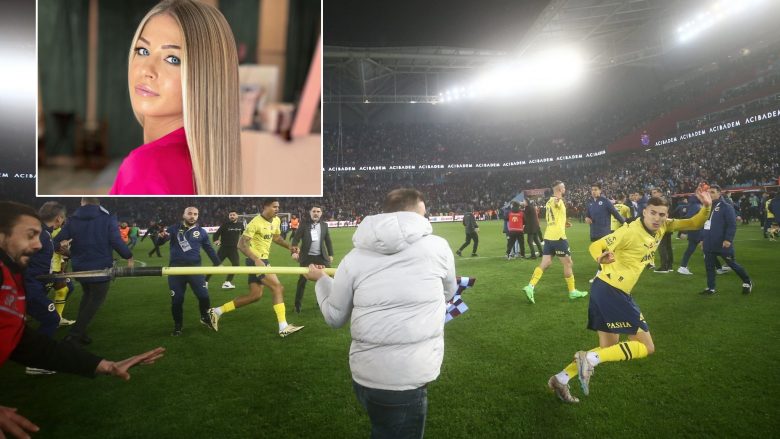 “Më ndaloi zemra për një minutë”, e dashura e futbollistit të Fenerbahçes tregon për momentin kaotik në fushë