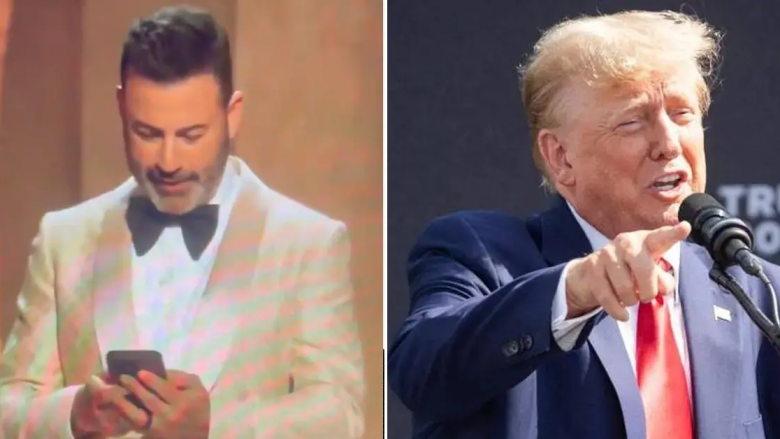 Trump e kritikoi për prezantimin e dobët, Jimmy Kimmel i përgjigjet nga skena e “Oscars”: A nuk ka kaluar koha jote e burgut?