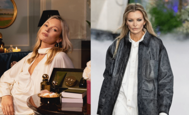 ‘Sozia’ e Kate Moss hyn lehtësisht në Javën e Modës në Paris duke u shtirur si modelja e famshme