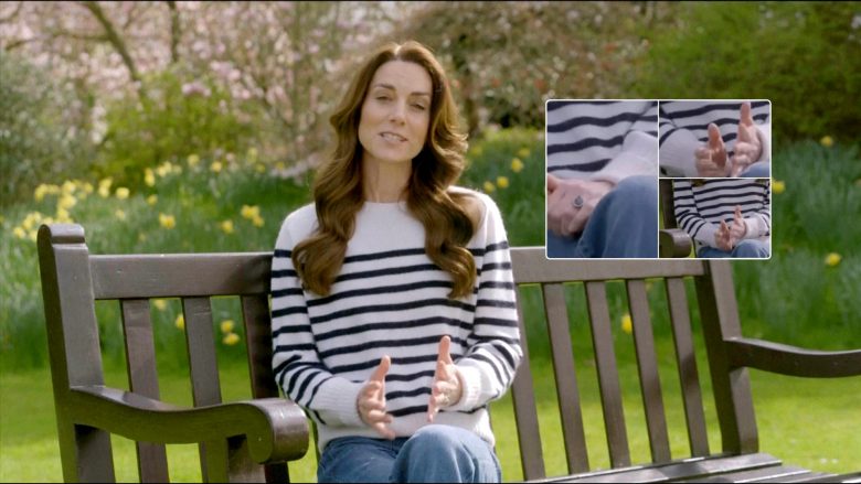 “Zhdukja” e unazës në videon e Kate Middleton ka ngjallur një debat në internet, shumë fansa pyesin nëse mund të jetë bërë me AI?