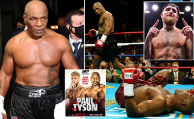 Parashikohet se kush do ta fitojë duelin në mes të Mike Tyson dhe Jake Paul